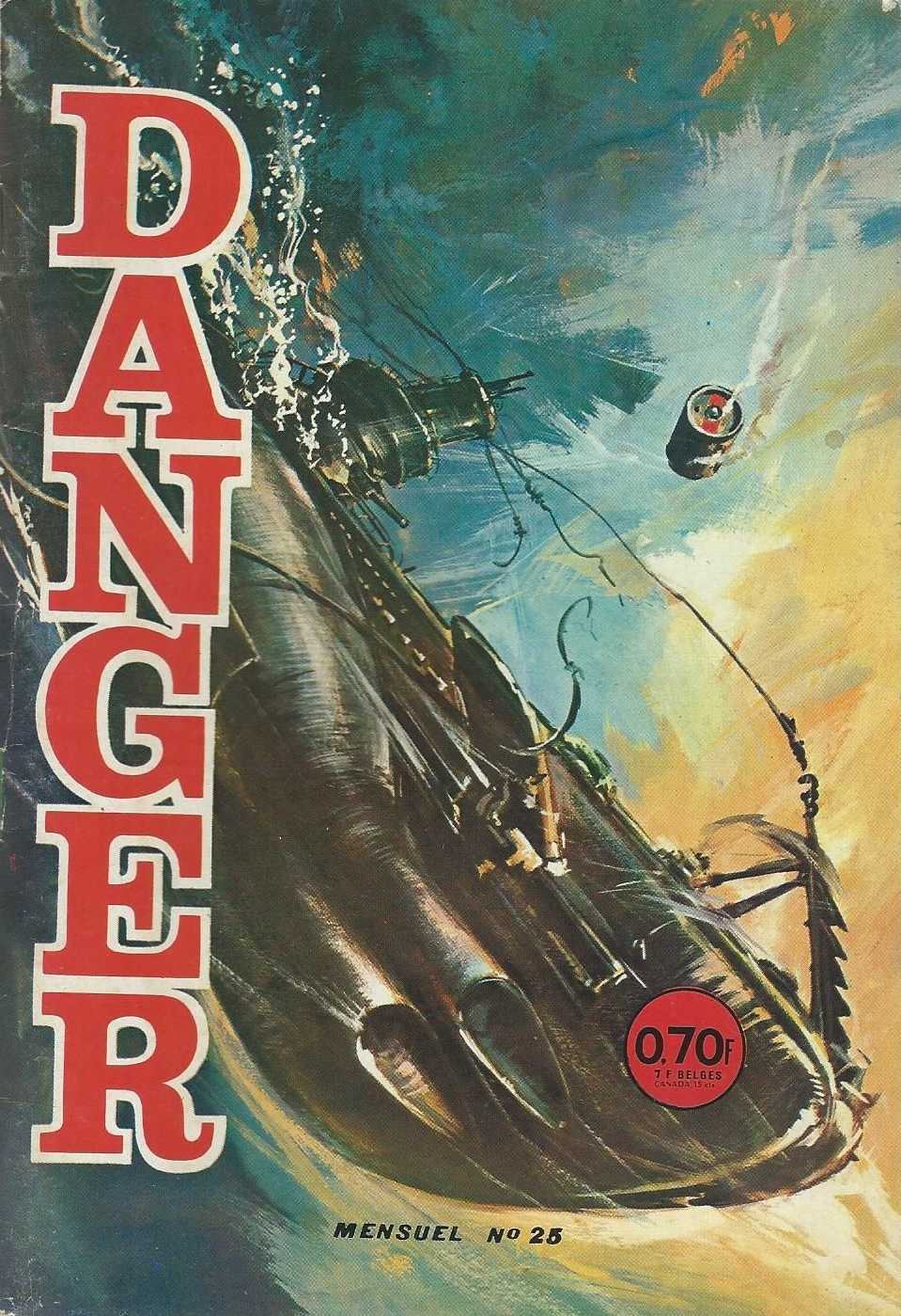 Scan de la Couverture Danger n 25
